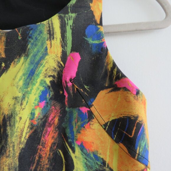 LULULEMON Invigorate Training Tank Top Undertone Black Multi Athleisure Sz US 4 - Picture 6 of 11